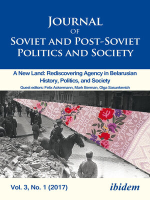 cover image of Journal of Soviet and Post-Soviet Politics and Society